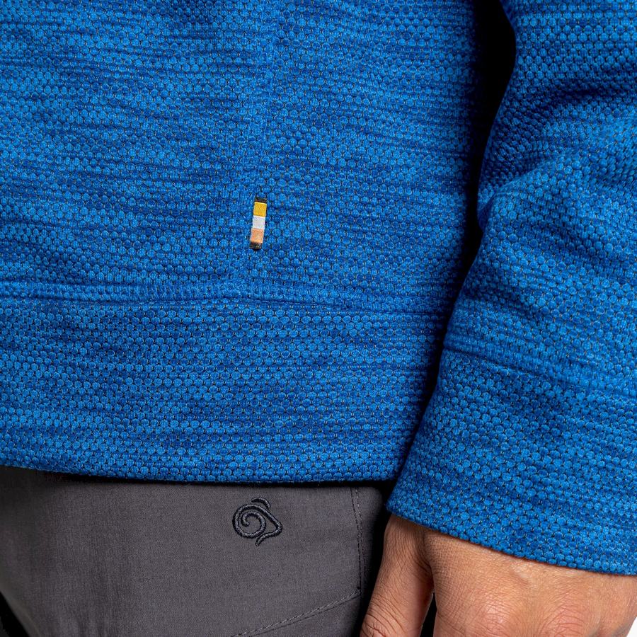 Blue Craghoppers Stromer Half Men's Sweaters | PJQ15AQ