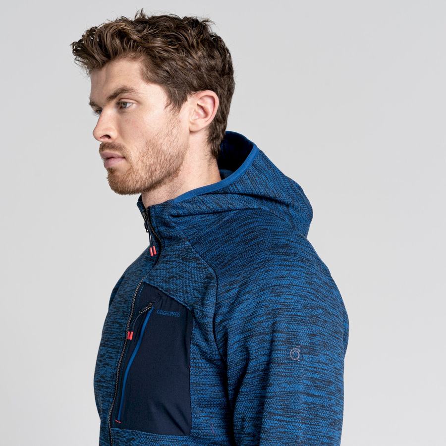 Blue Craghoppers Tarbert Hooded Men's Jackets | QRN949DL