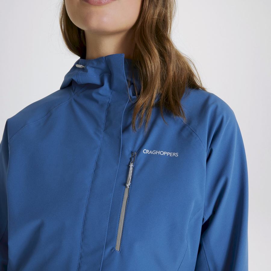 Blue Craghoppers Waterproof Caldbeck Women's Jackets | QFV1536OS