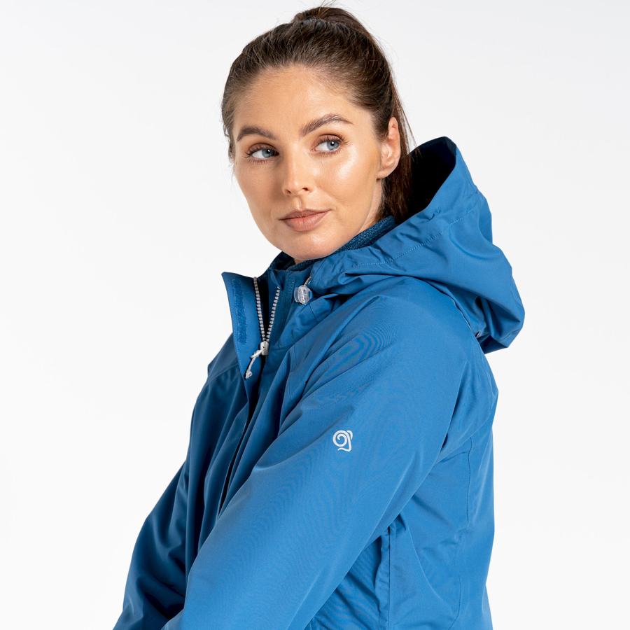 Blue Craghoppers Waterproof Orion Women's Jackets | PVQ4380BD