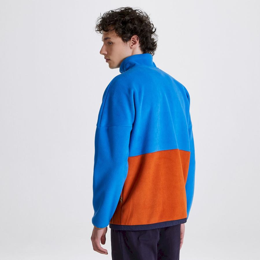 Blue Craghoppers Whitlaw Men's Sweaters | NTE49100BP