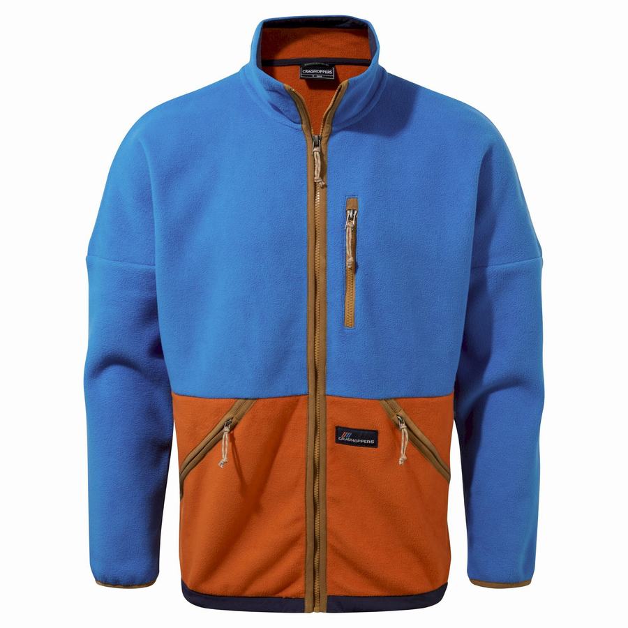 Blue Craghoppers Whitlaw Men's Sweaters | NTE49100BP