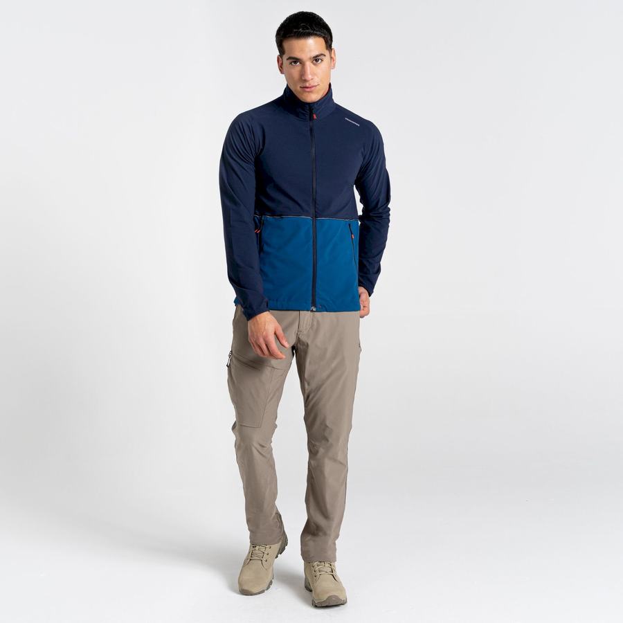 Blue Navy Blue Craghoppers NosiLife Active Men's Jackets | CIE6841GA