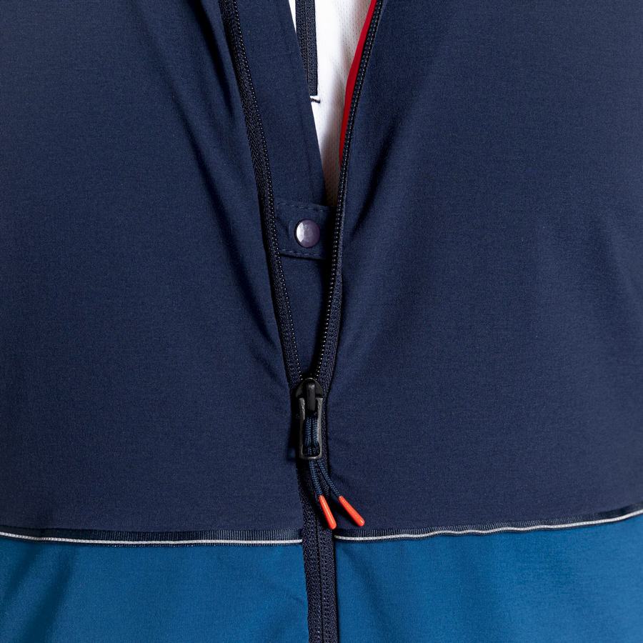 Blue Navy Blue Craghoppers NosiLife Active Men's Jackets | CIE6841GA