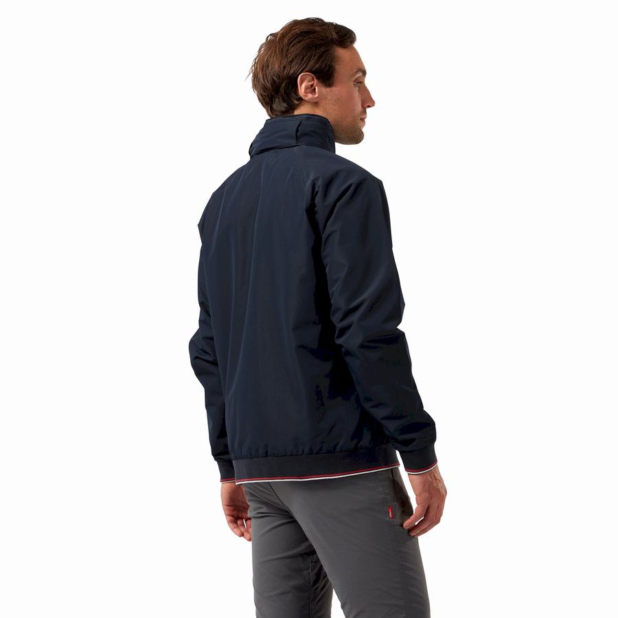 Blue Navy Craghoppers Aiken Men's Jackets | THM1295HF