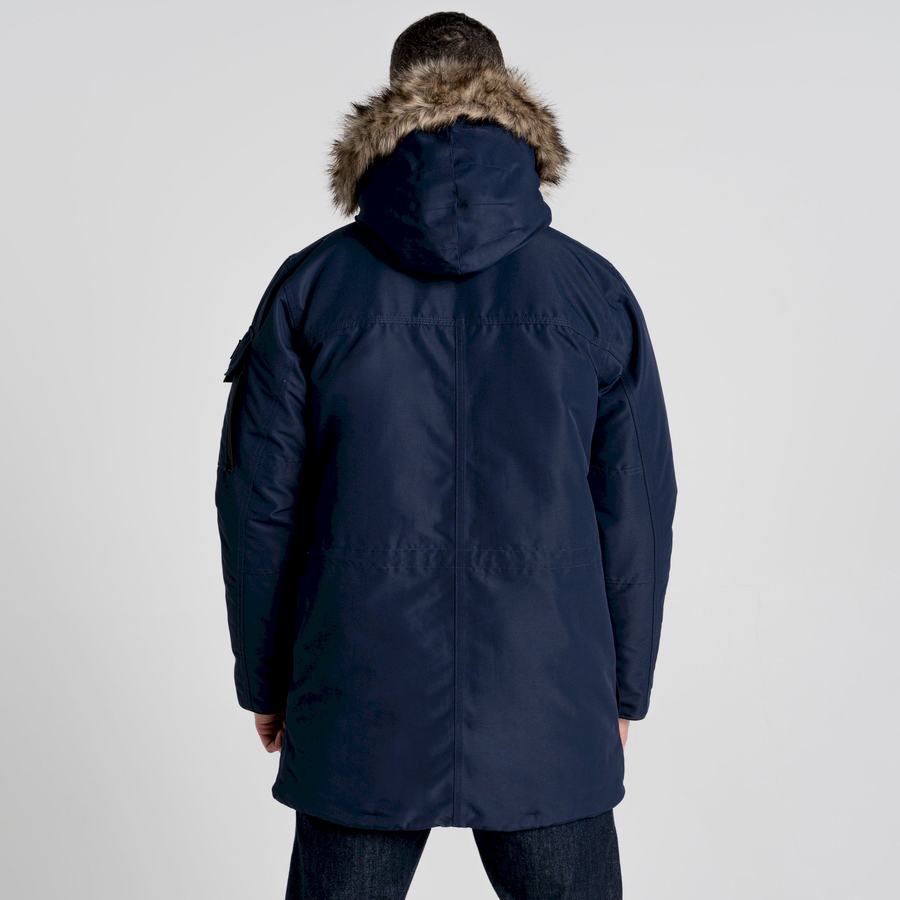 Blue Navy Craghoppers Bishorn II Insulated Men's Jackets | QFQ2147BH