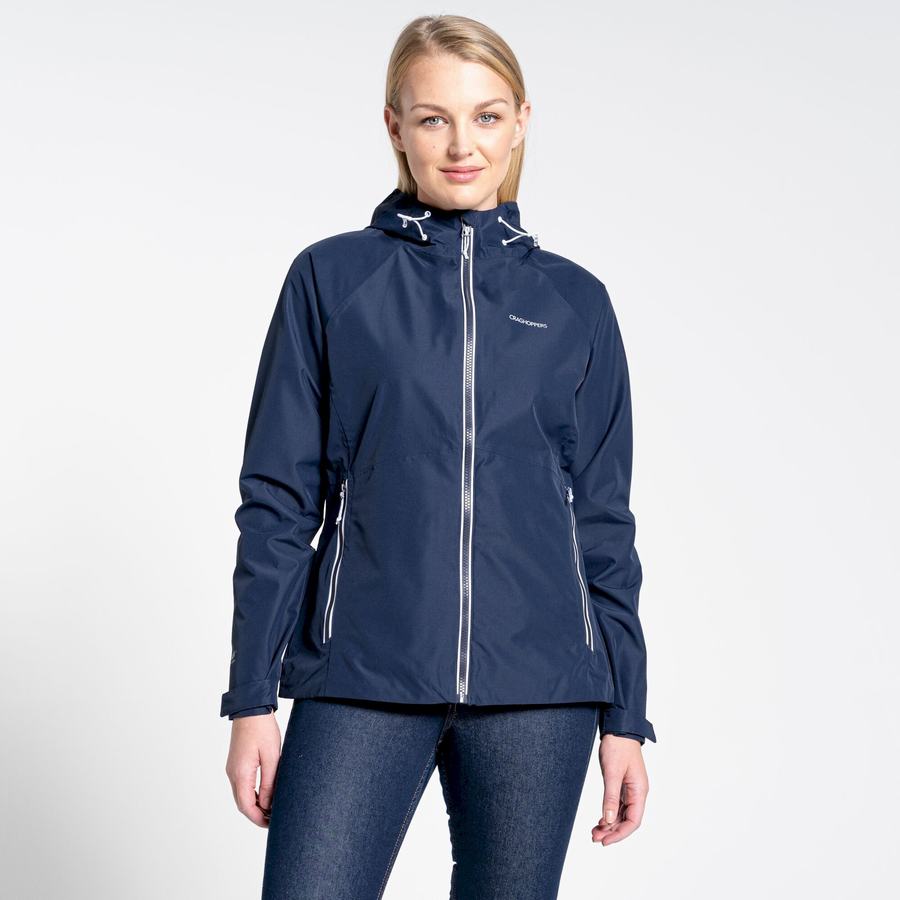 Blue Navy Craghoppers Brielle Women's Jackets | GNJ842NO