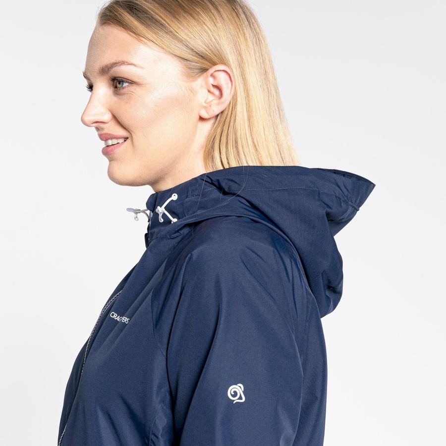 Blue Navy Craghoppers Brielle Women's Jackets | GNJ842NO