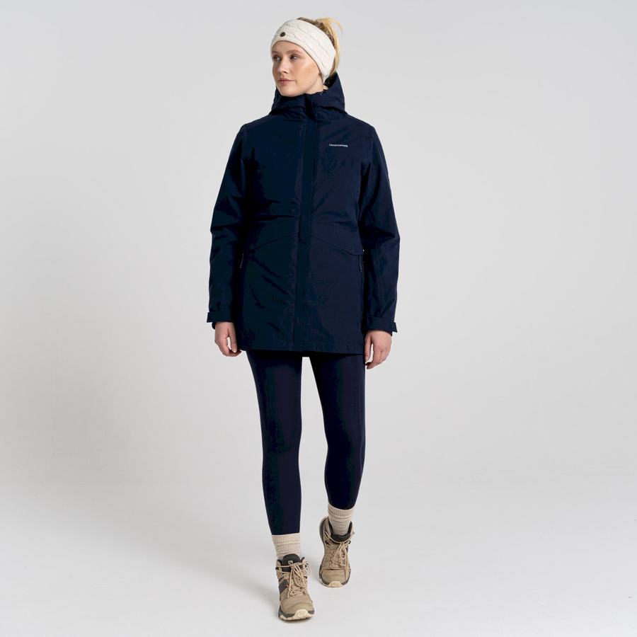 Blue Navy Craghoppers Caldbeck Pro 3 in 1 Women's Jackets | FMN8641NH