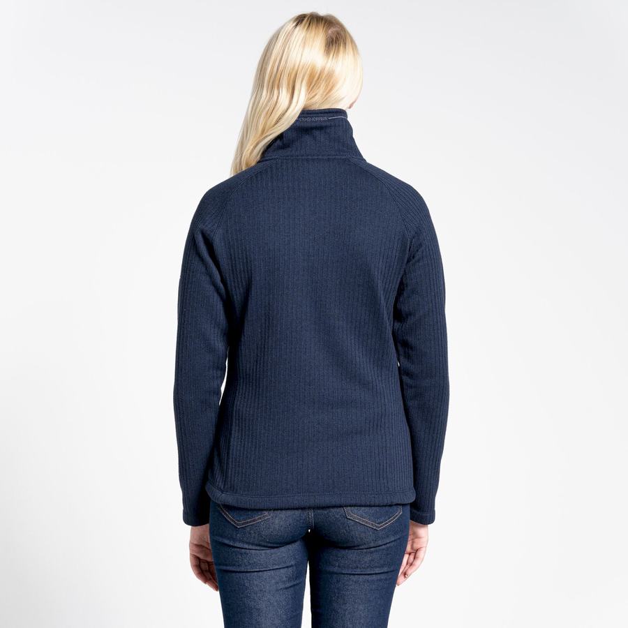 Blue Navy Craghoppers Daphne Overhead Women's Sweaters | MKC6232XY