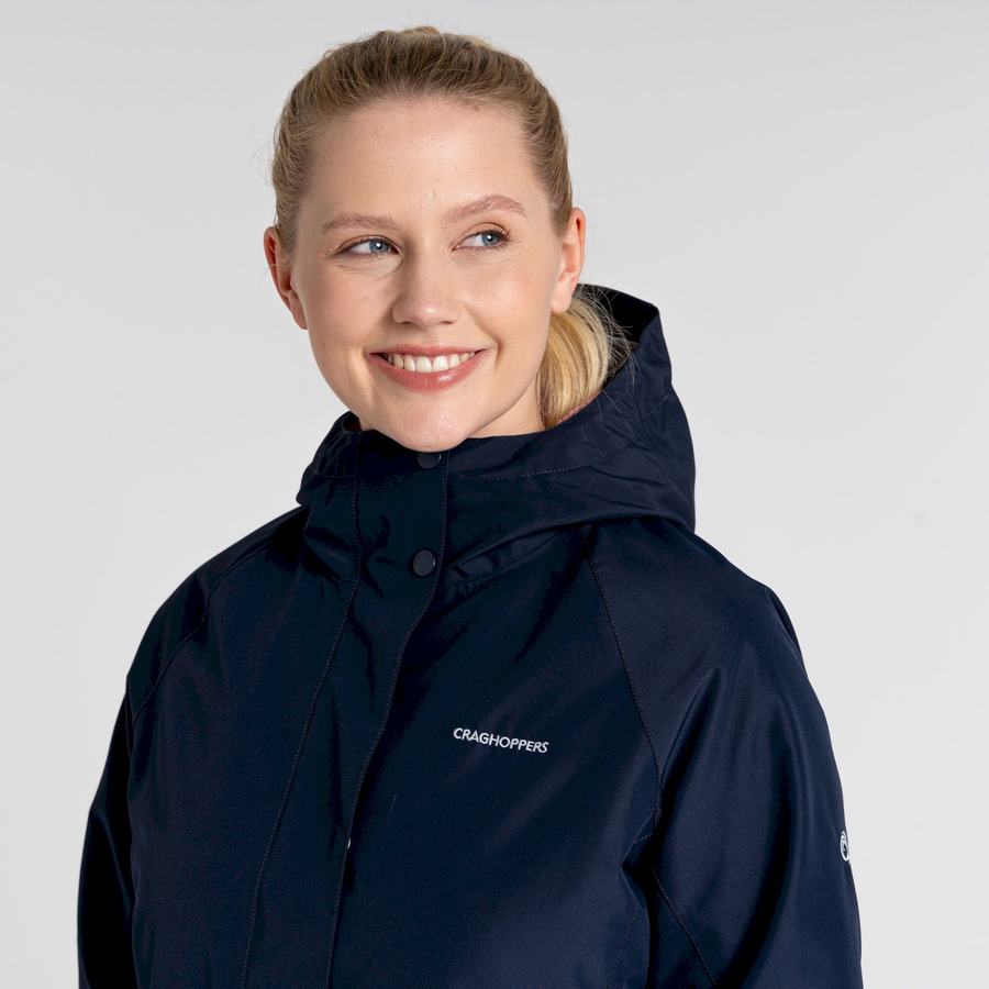 Blue Navy Craghoppers Denise 3 in 1 Women's Jackets | STA4287BK