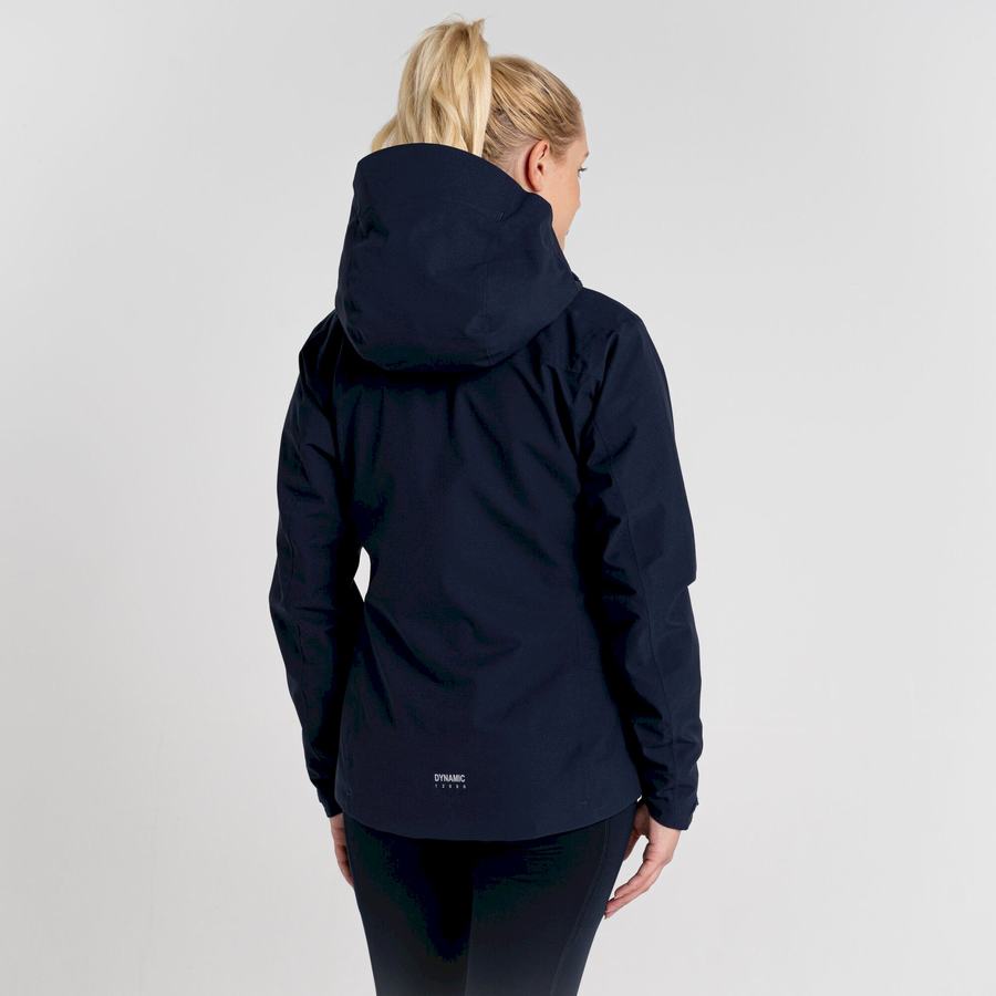 Blue Navy Craghoppers Dynamic Pro Women's Jackets | AOB8552VU