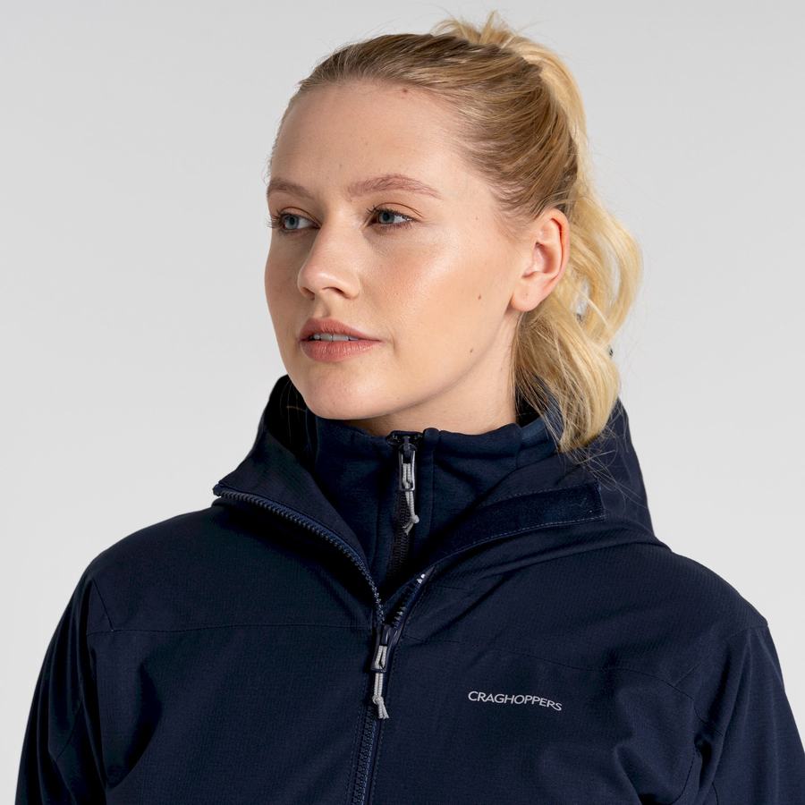 Blue Navy Craghoppers Dynamic Pro Women's Jackets | AOB8552VU