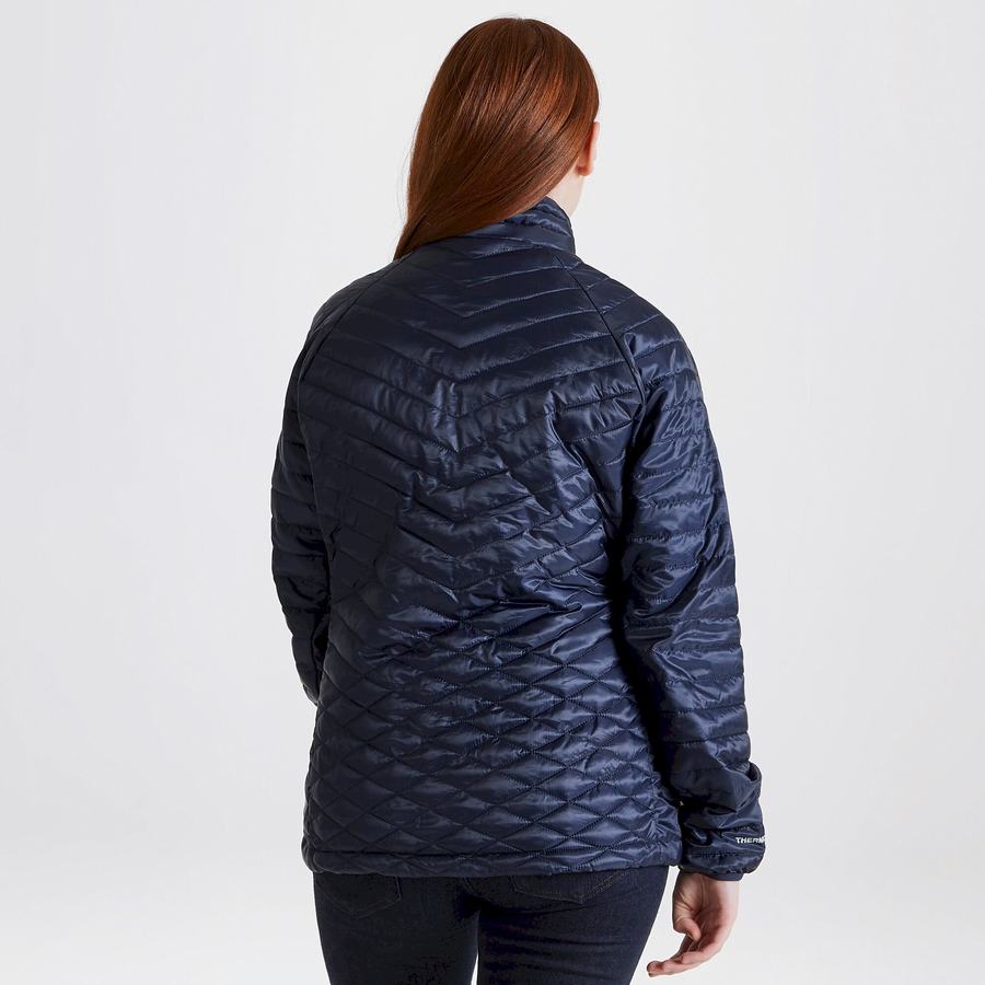 Blue Navy Craghoppers Insulated ExpoLite Women's Jackets | RDQ7314ZW