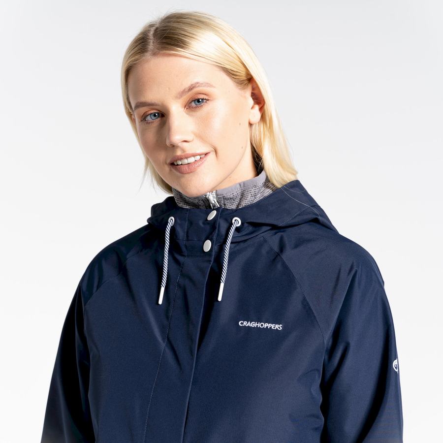 Blue Navy Craghoppers Lilah Women's Jackets | UCF7612TQ