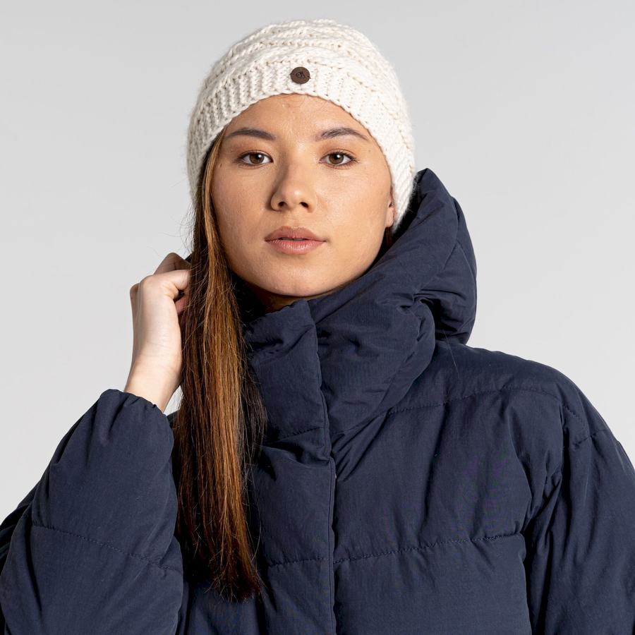 Blue Navy Craghoppers Madora Insulated Hooded Women's Jackets | ERJ6675YW