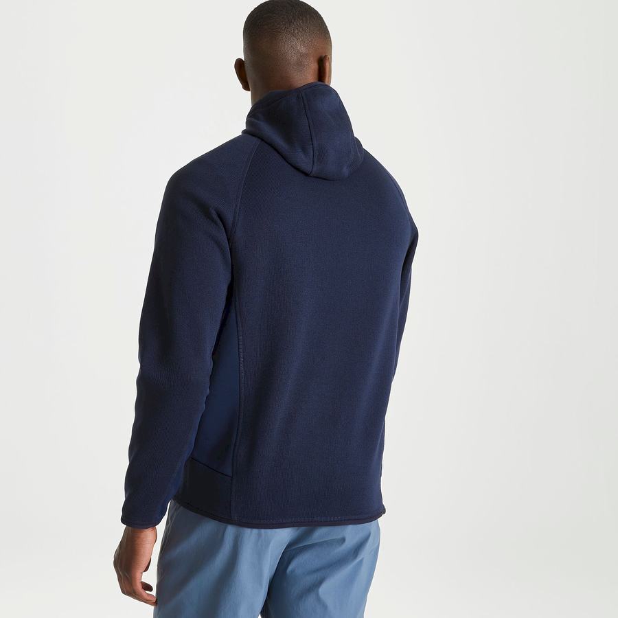 Blue Navy Craghoppers Mannix Men's Sweaters | PCI2512XX