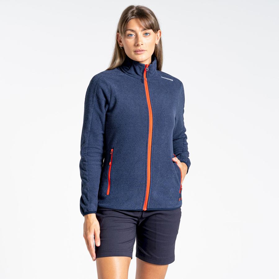 Blue Navy Craghoppers Minerva Women's Sweaters | ITR9848CC