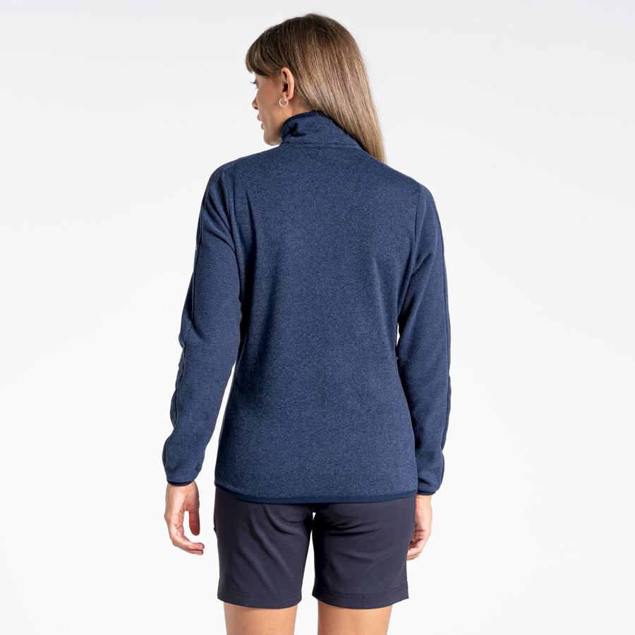 Blue Navy Craghoppers Minerva Women's Sweaters | ITR9848CC