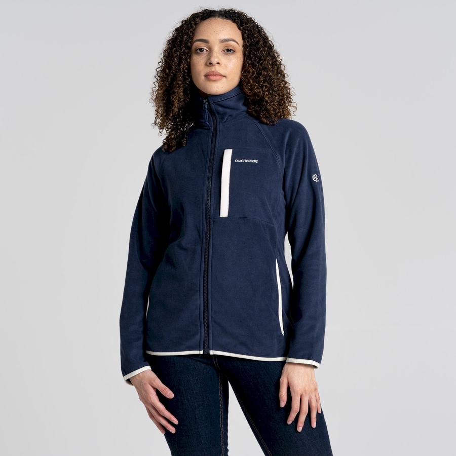 Blue Navy Craghoppers Miska Plus Women's Sweaters | MBV6264PJ