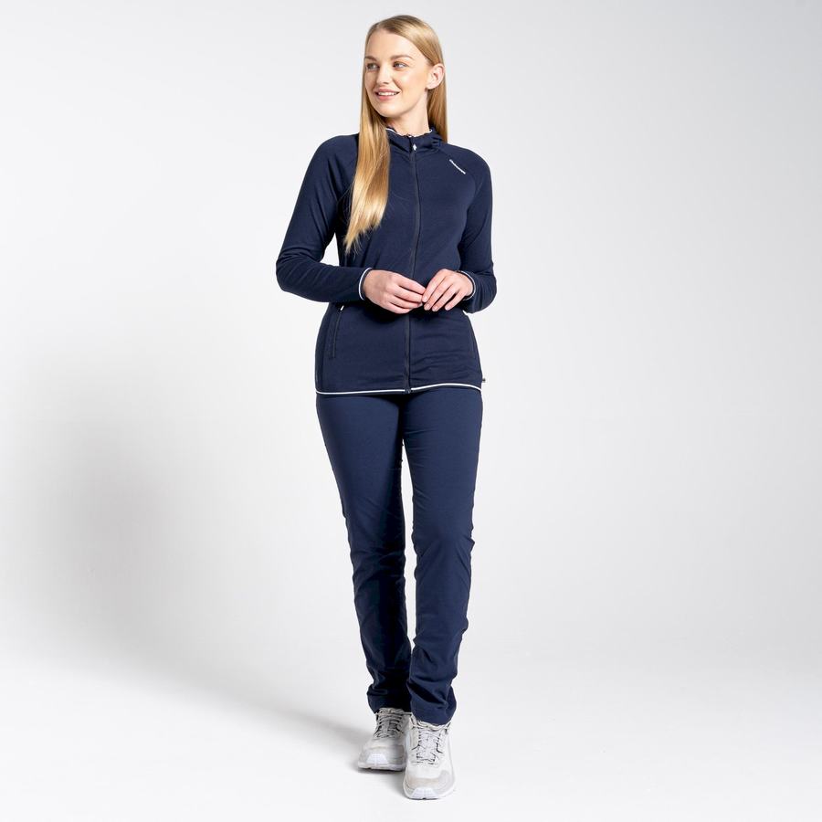 Blue Navy Craghoppers NosiLife Pro Active Women's Trousers | MLB7216HQ