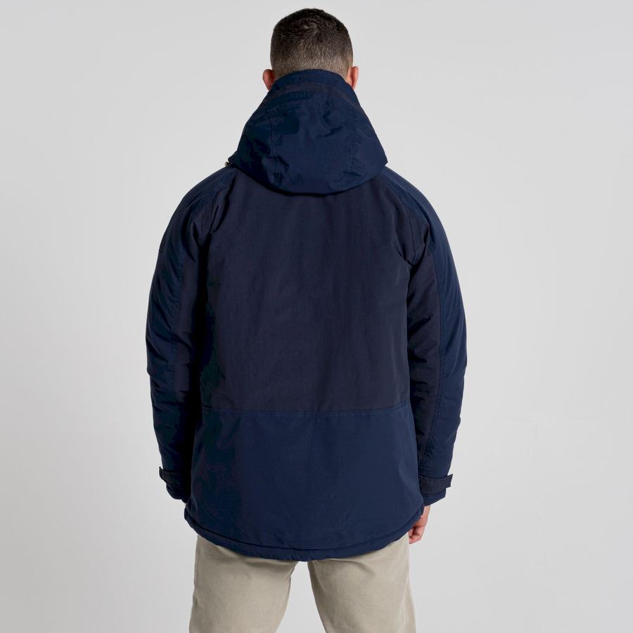 Blue Navy Craghoppers Sinclair Insulated Men's Jackets | FJI970FK