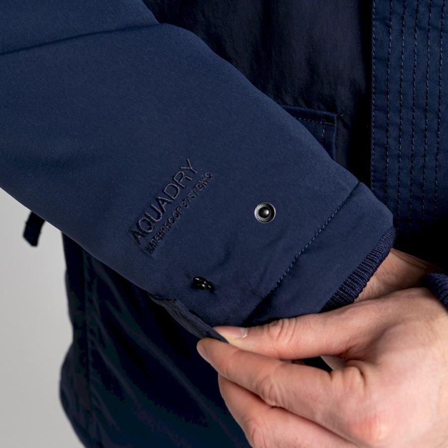 Blue Navy Craghoppers Sinclair Insulated Men's Jackets | FJI970FK