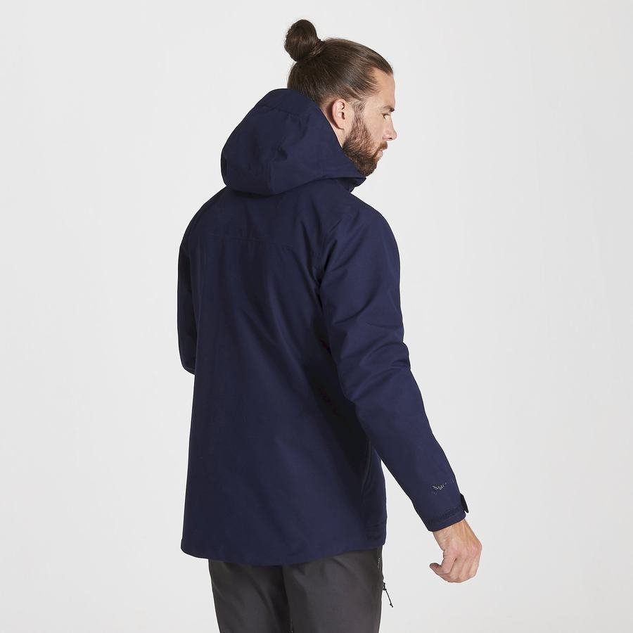 Blue Navy Craghoppers Talo GORE-TEX Men's Jackets | IGC4386WW