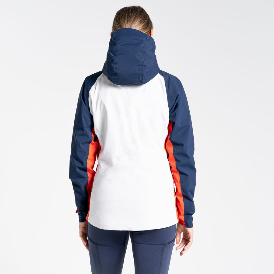 Blue Navy Grey Orange Craghoppers Anza Women's Jackets | LZK5017JI