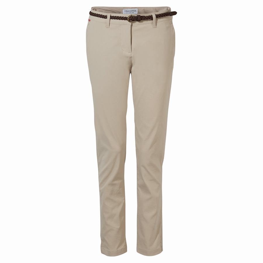 Brown Craghoppers NosiLife Briar Women's Trousers | TLV7023DZ