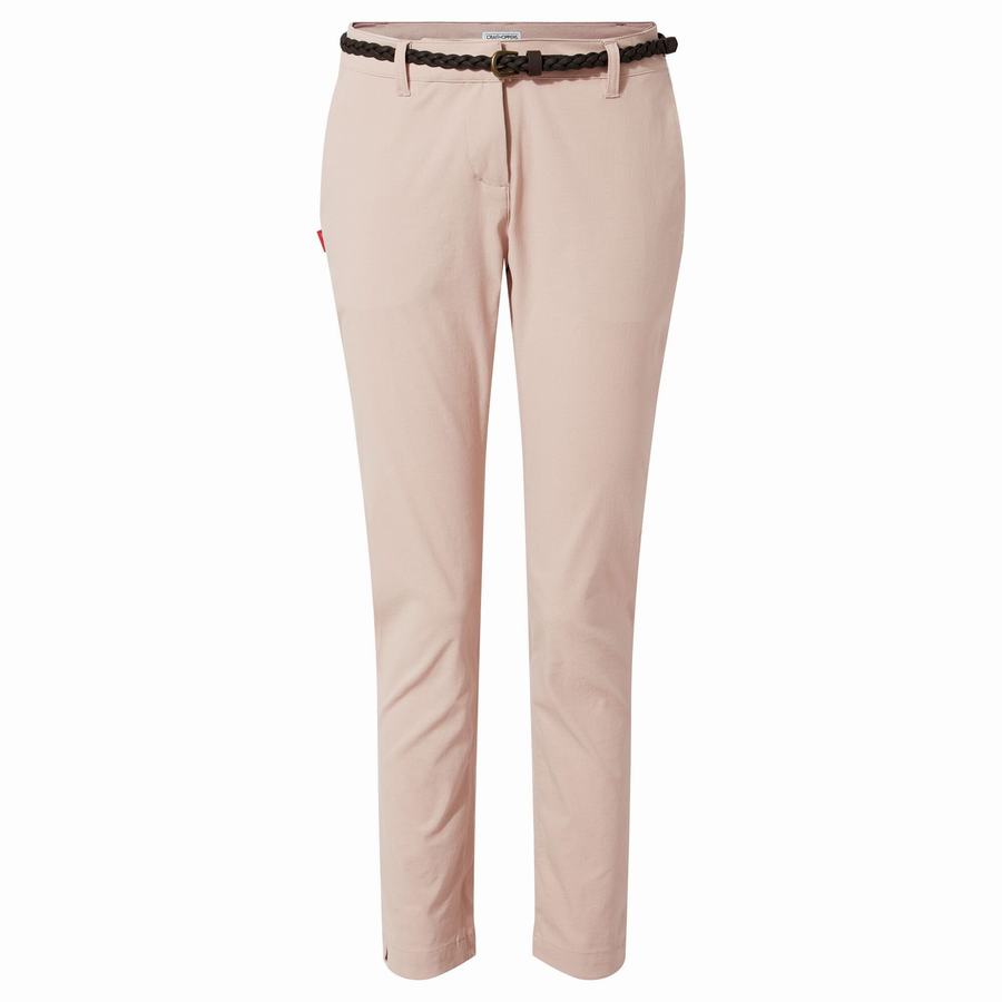 Brown Craghoppers NosiLife Briar Women's Trousers | TLV7023DZ