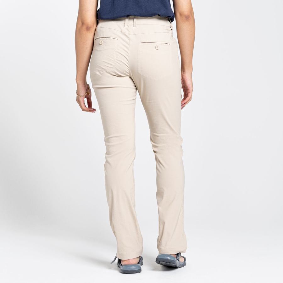 Brown Craghoppers NosiLife Clara II Women's Trousers | FHG4667OF