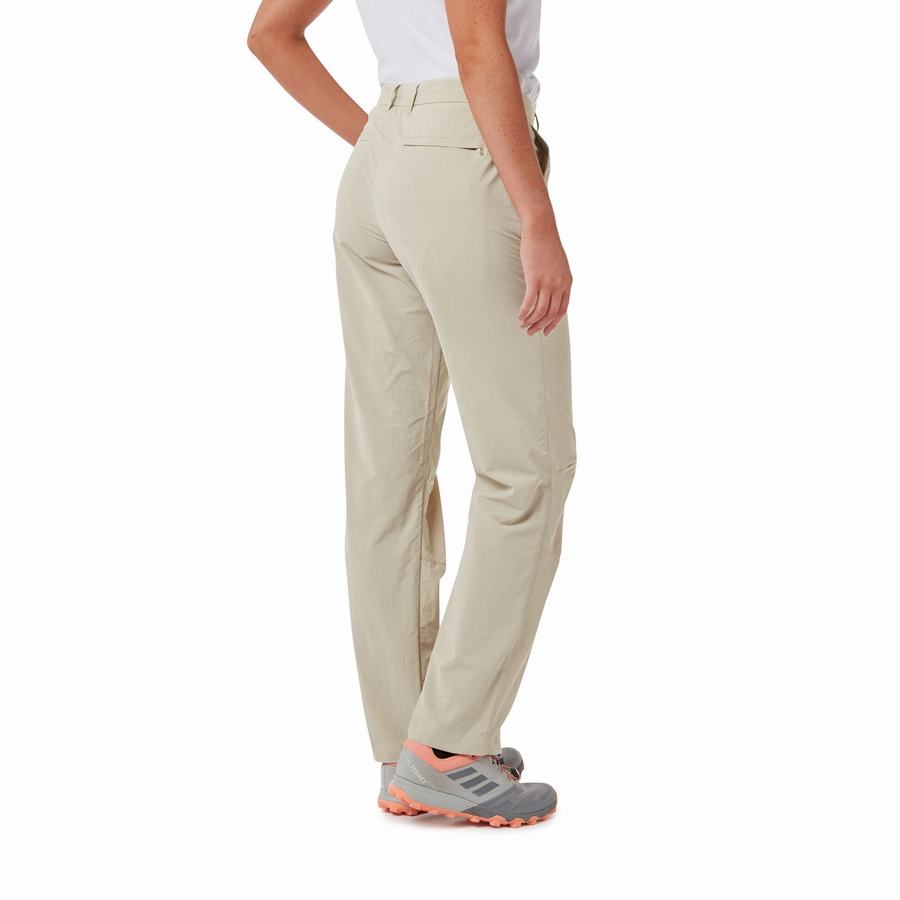 Brown Craghoppers NosiLife III Women's Trousers | LMZ9045EP