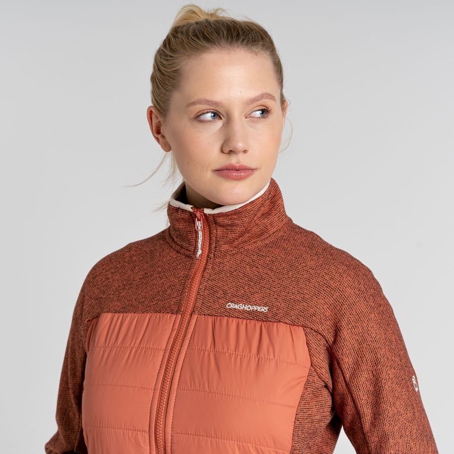 Brown Craghoppers Regina Hybrid Women's Jackets | YTD3216XN