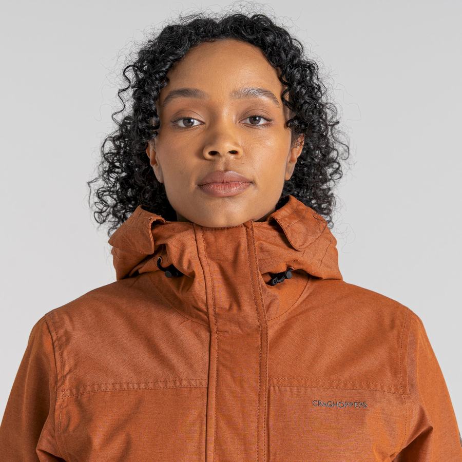 Brown Craghoppers Shayla Insulated Women's Jackets | DHJ8788UM