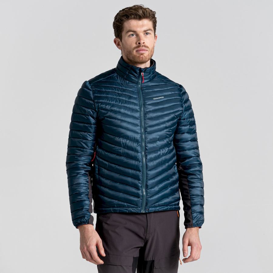 Dark Blue Craghoppers ExpoLite Insulated Men's Jackets | GPH1386EF