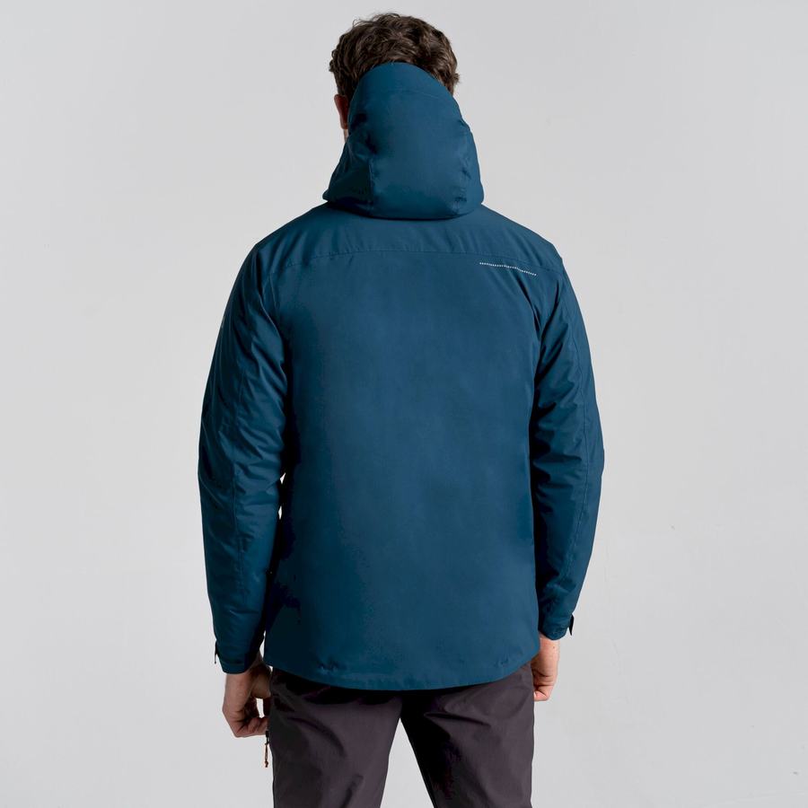 Dark Blue Craghoppers Gryffin Thermic Men's Jackets | QEA1275DP