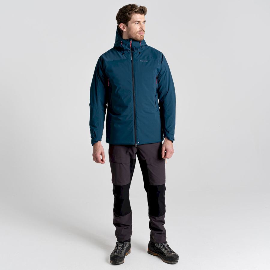 Dark Blue Craghoppers Gryffin Thermic Men's Jackets | QEA1275DP