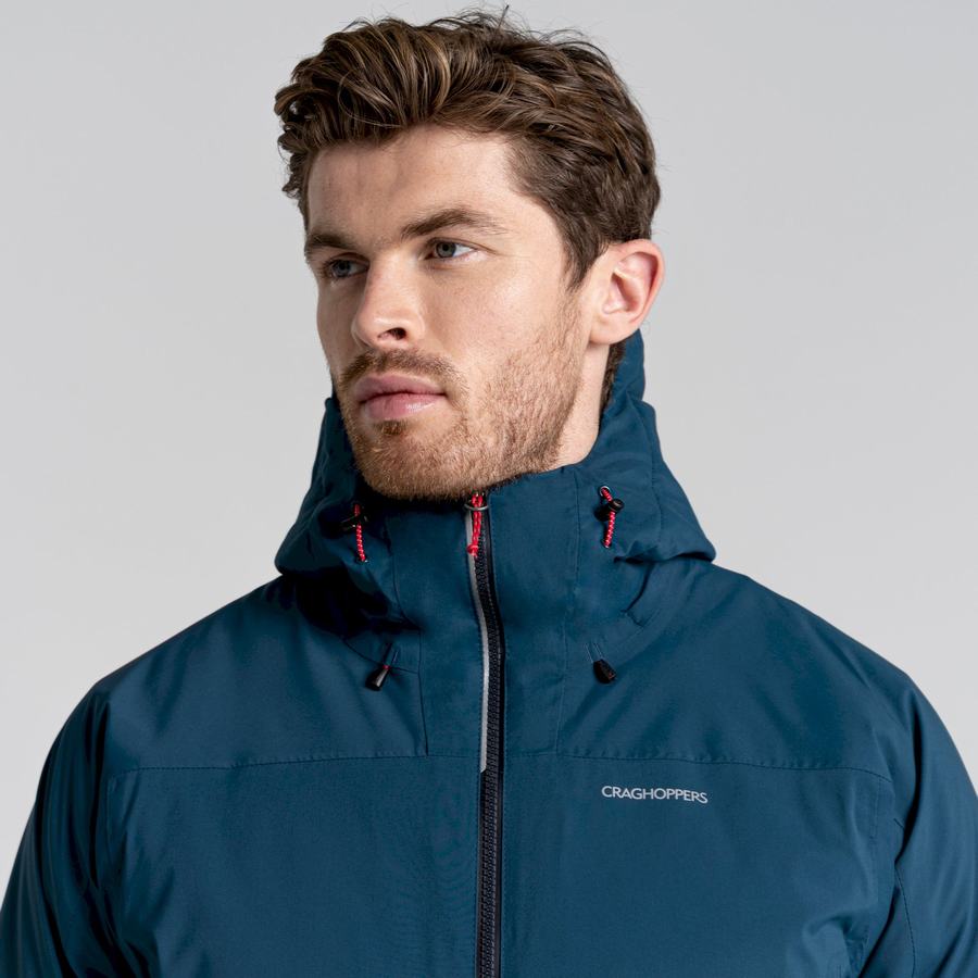 Dark Blue Craghoppers Gryffin Thermic Men's Jackets | QEA1275DP