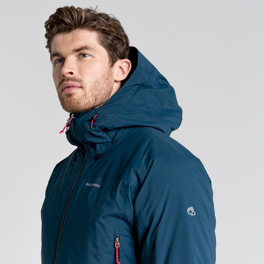 Dark Blue Craghoppers Gryffin Thermic Men's Jackets | QEA1275DP