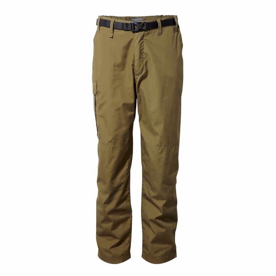 Dark Green Craghoppers Kiwi Classic Men's Trousers | IAV9457LL