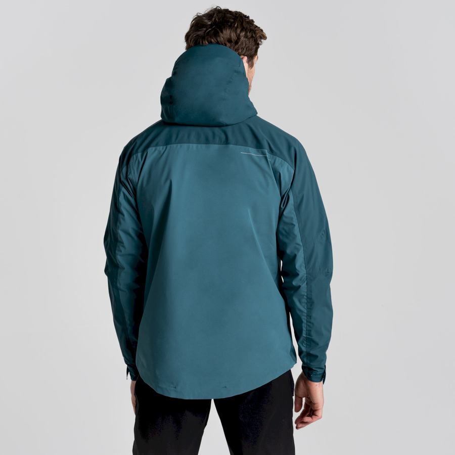 Dark Green Craghoppers Waterproof Gryffin Men's Jackets | XWP8664IB