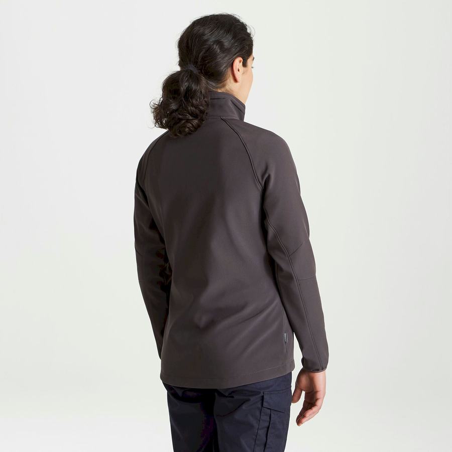 Dark Grey Craghoppers Expert Basecamp Softshell Women's Jackets | UND718HZ