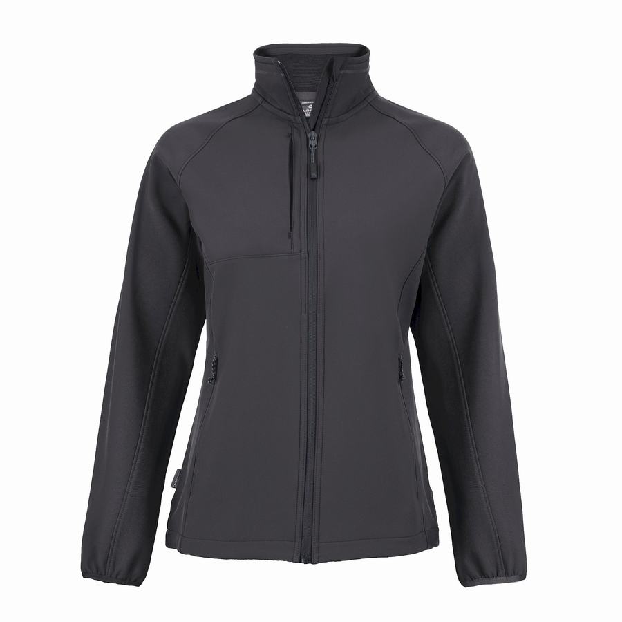 Dark Grey Craghoppers Expert Basecamp Softshell Women's Jackets | UND718HZ