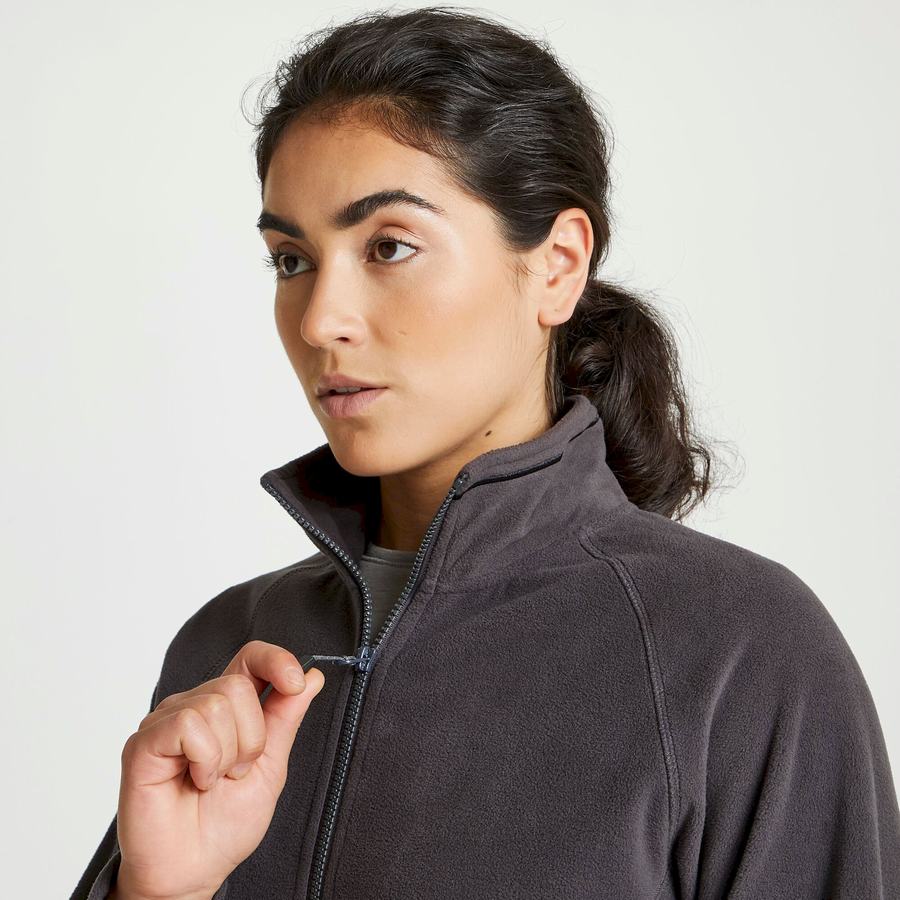 Dark Grey Craghoppers Expert Miska 200 Women's Sweaters | SYM1788QR