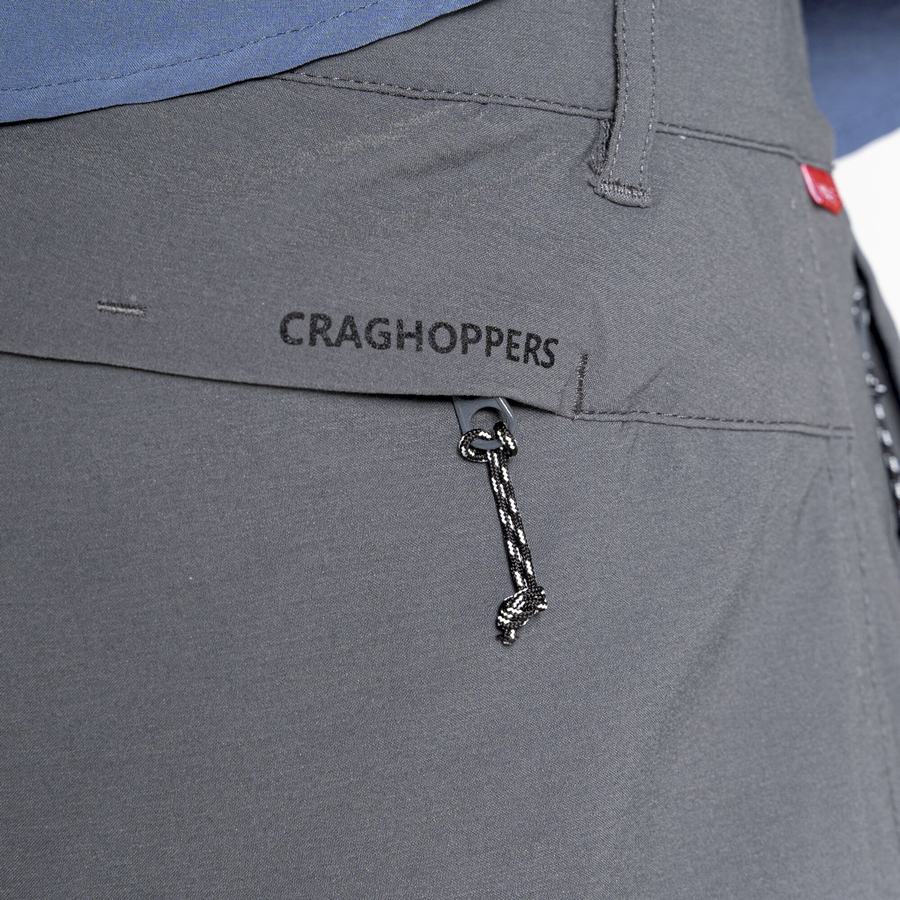 Dark Grey Craghoppers NosiLife Pro Active Men's Trousers | CGA5225XZ