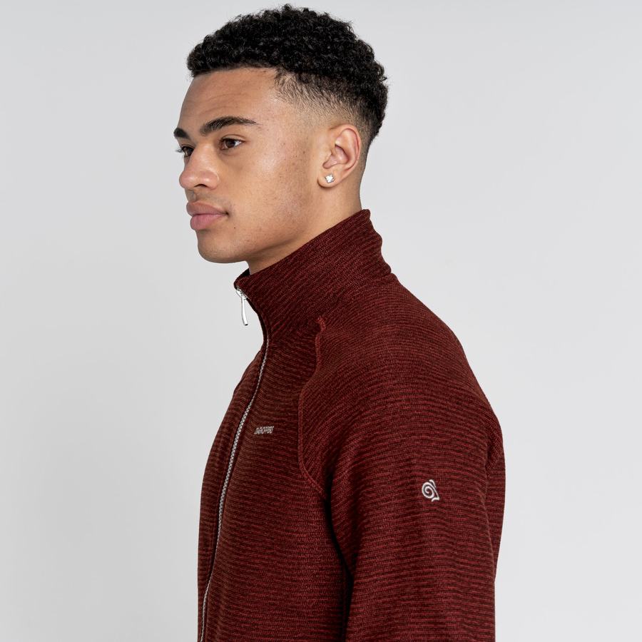 Dark Red Craghoppers Elton Men's Jackets | DZC282US