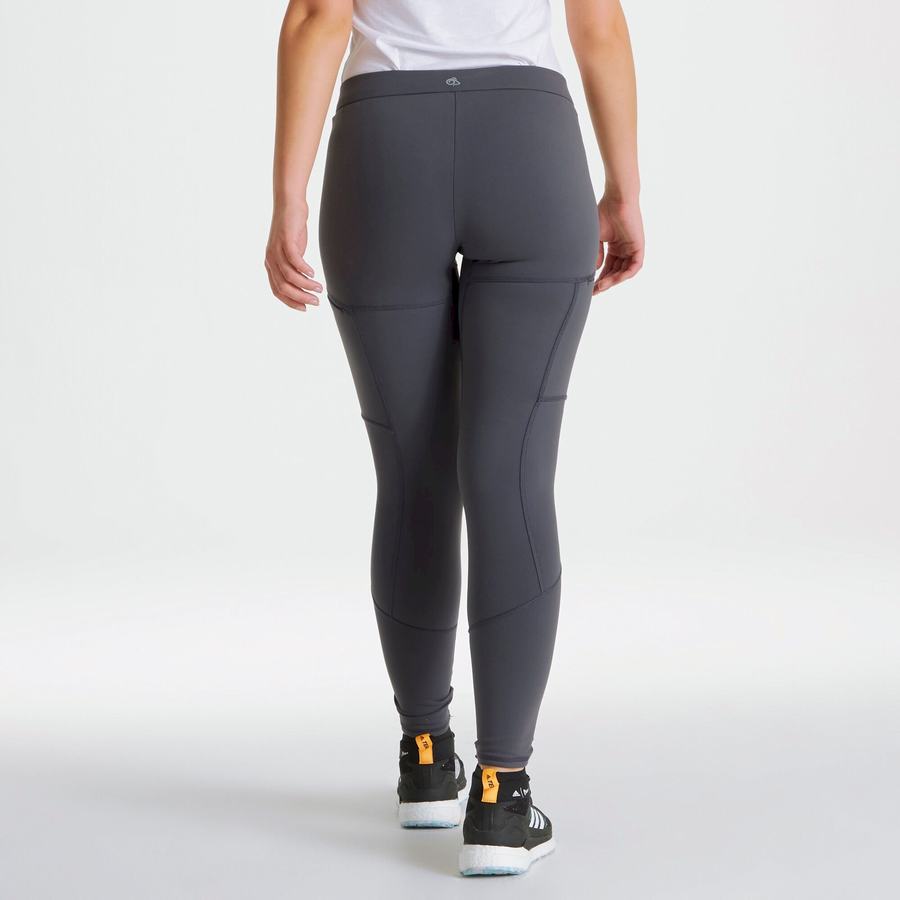 Deep Grey Craghoppers Dynamic Women's Trousers | FKF487BE