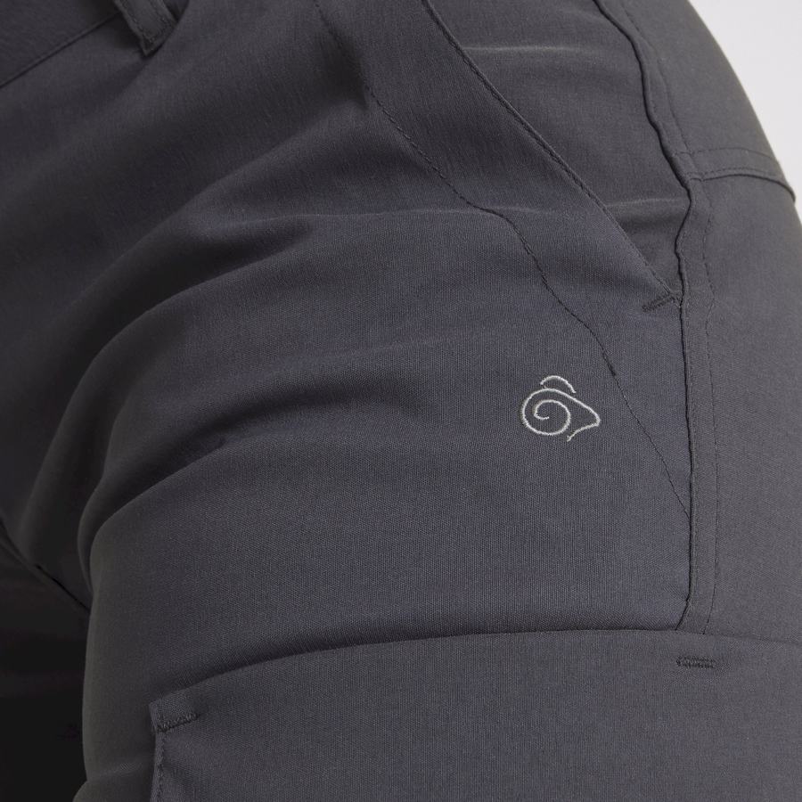 Deep Grey Craghoppers Kiwi Pro Expedition Women's Trousers | THB2649DW