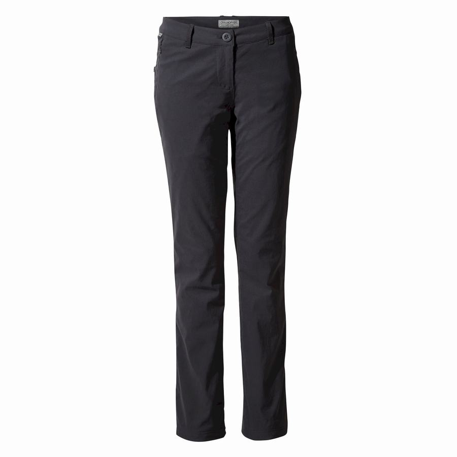 Deep Grey Craghoppers Kiwi Pro II Winter Lined Women's Trousers | SVZ1429LE